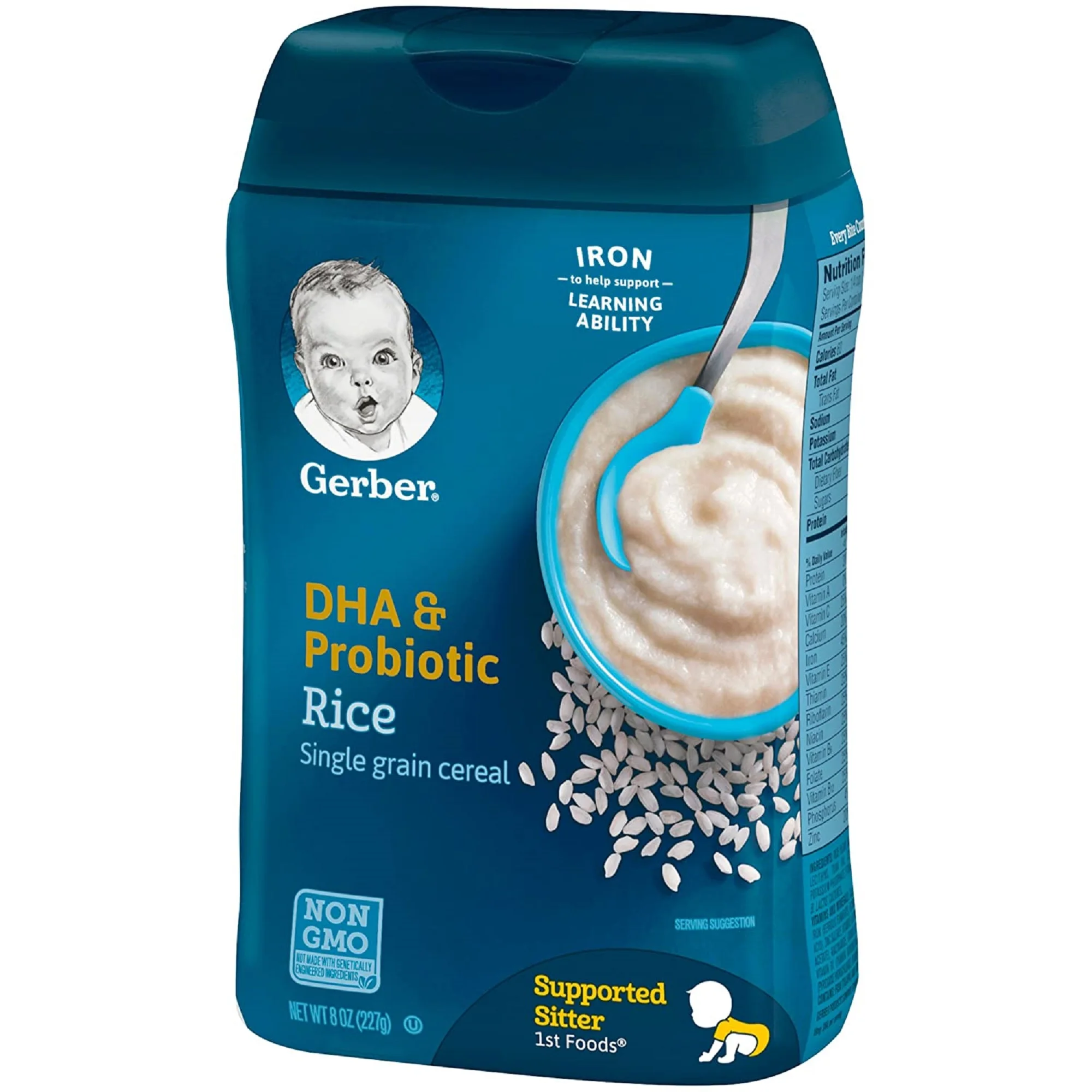  Gerber Детские хлопья ДГК и пробиотик