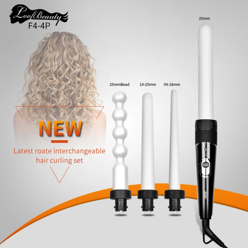 Hot sell dodo 4 in 1 professional salon hair curler