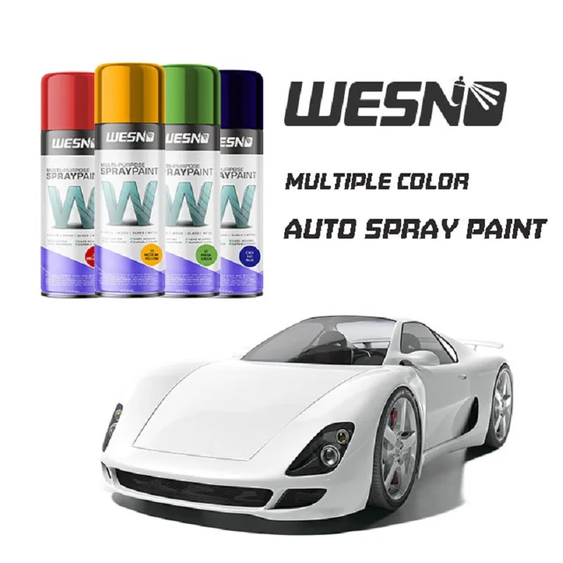 Краска-распылитель Wesno на холодильник краска для автомобиля белого цвета 400 мл краска-распылитель