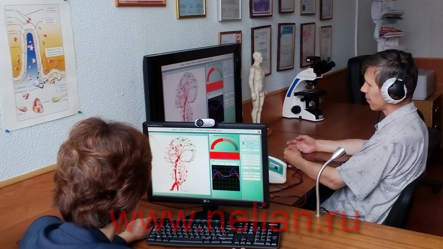 Biolazer-Oberon Dianel-5122 biofeedback diagnostic health scanner with cell test for homeopath professional holistic use