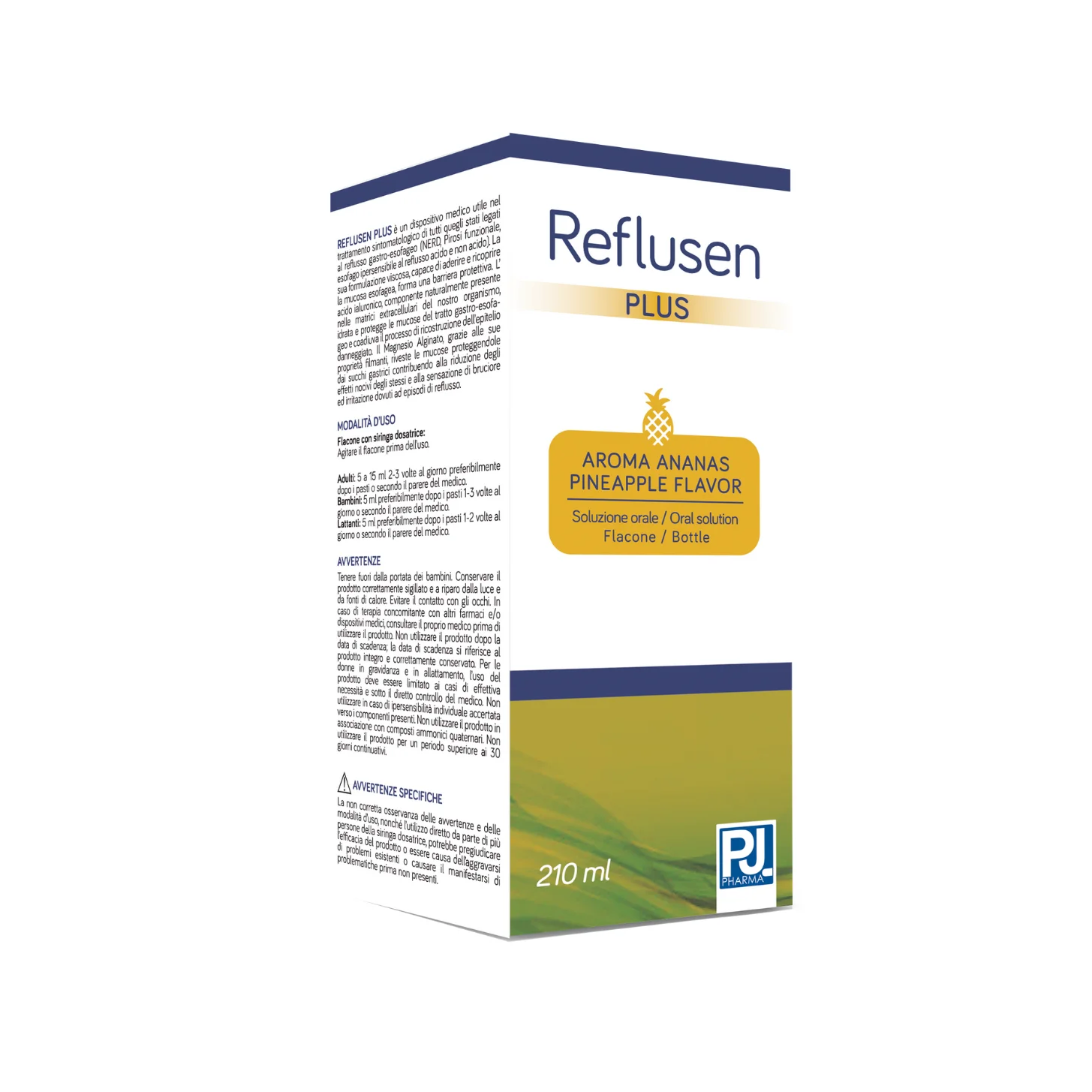 Top quality Italian medical device with hyaluronic acid for gastro-oesophageal reflux REFLUSON PLUS