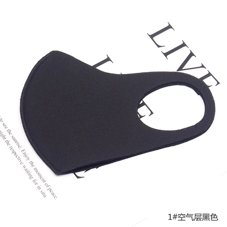 
Custom design fashion face masks Ice silk Washable Mask reusable party mask 