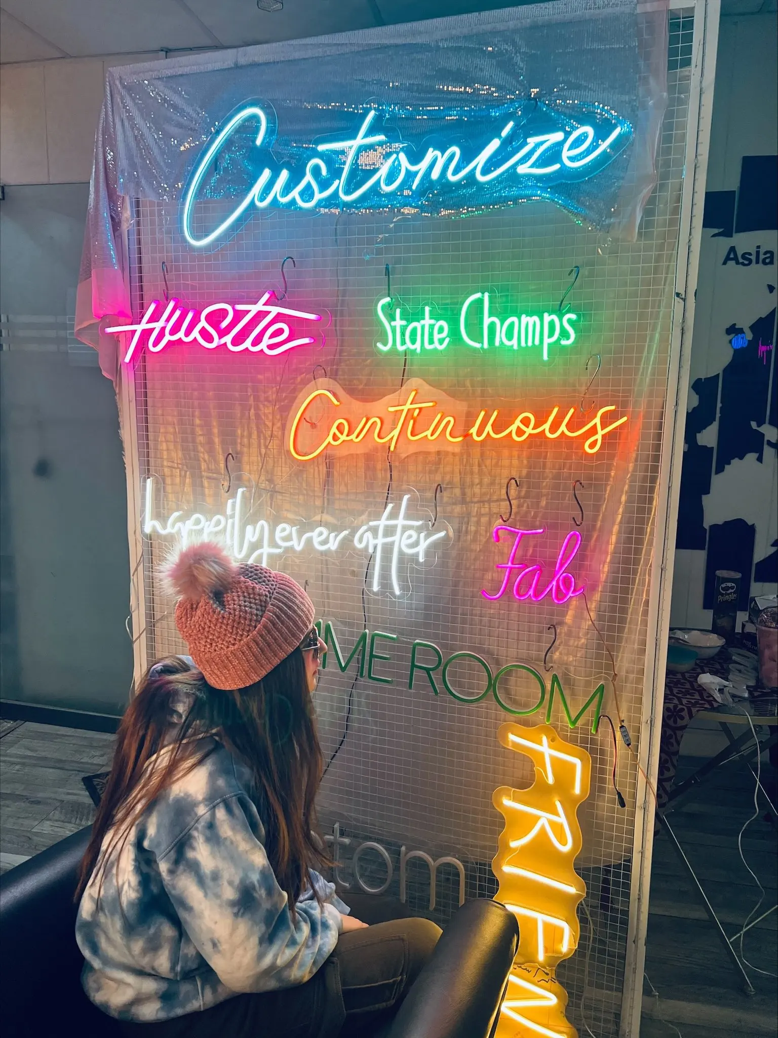 Neon Signs Custom LED Flex Personalized Lights Indoor Outdoor Use Waterproofing Ad-on For Weddings And Events ns-atmosphere