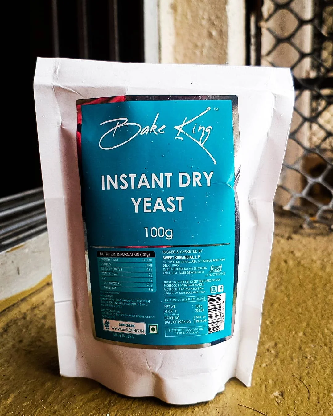Dry Yeast low sugar