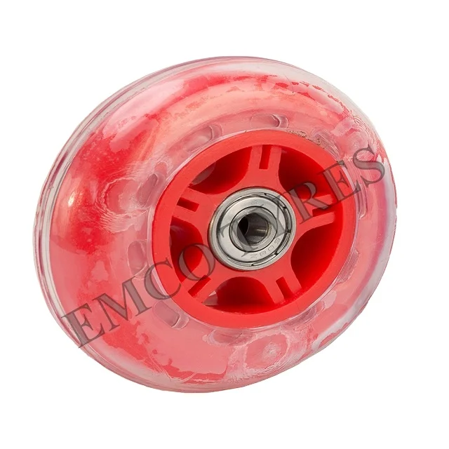 Indian wholesaler Premium Scooter Wheel Tyres 4 inch kick scooter wheel Hub Length 21mm cheap price wheel scooter