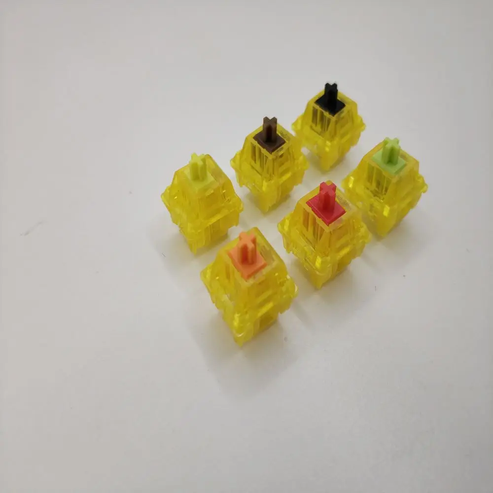 Заводская поставка от производителя, синий механический переключатель клавиатуры, игровые переключатели клавиатуры, аналогичные переключателям Cherry Mx