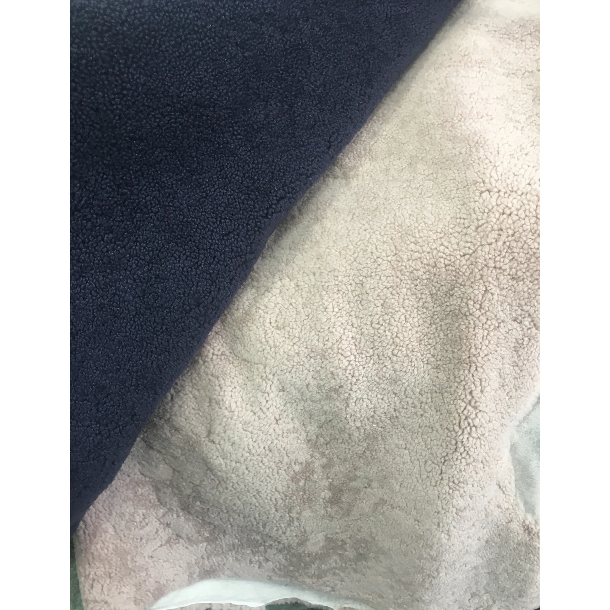 Semi-Finished Shoes Hair Shine Special Treatment h 0.9 - h 1.3 Refined Sheepskin For Sewing Shoes/Covers/Slippers