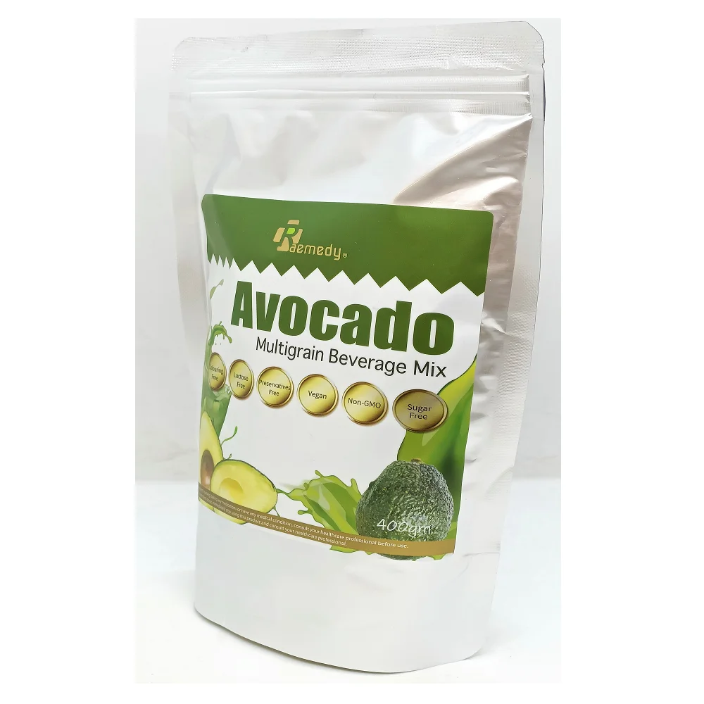Multigrain Beverage Mix Rich Nutrients Vitamins Top Grade Anti-Oxidants Avocado Vegan Healthier Choice Healthcare Supplement