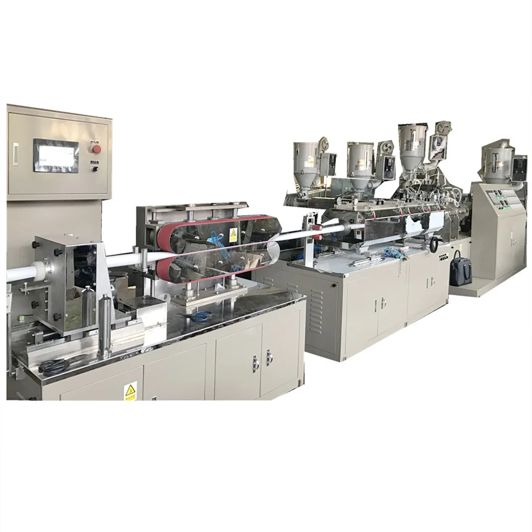 Multiple-layer PE Tube Extrusion Cutting Machine for cosmetics