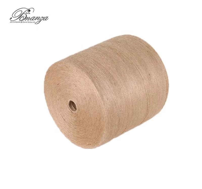 Zero Spike 10 lbs Single ply CB Quality Jute Yarn from 100% BTD Grade Tossa jute of Hard District Area in Bangladesh