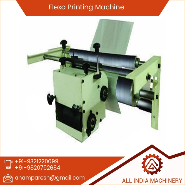 Easy Ink Filling Mini Flexo Printing Machine in Mexico