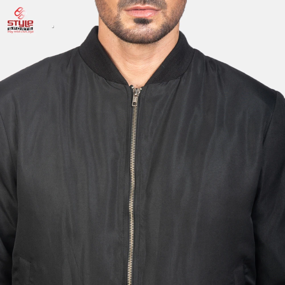 Оптовая продажа индивидуальная нейлоновая куртка-бомбер Мужские Стеганые мужские куртки-авиаторы большого размера