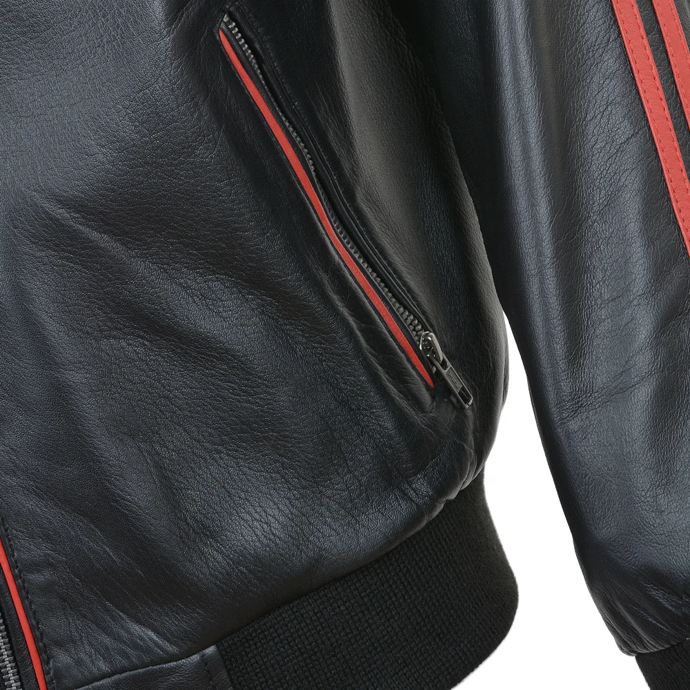 2019 новый индивидуальный дизайн, Высококачественная куртка из 100% натуральной кожи