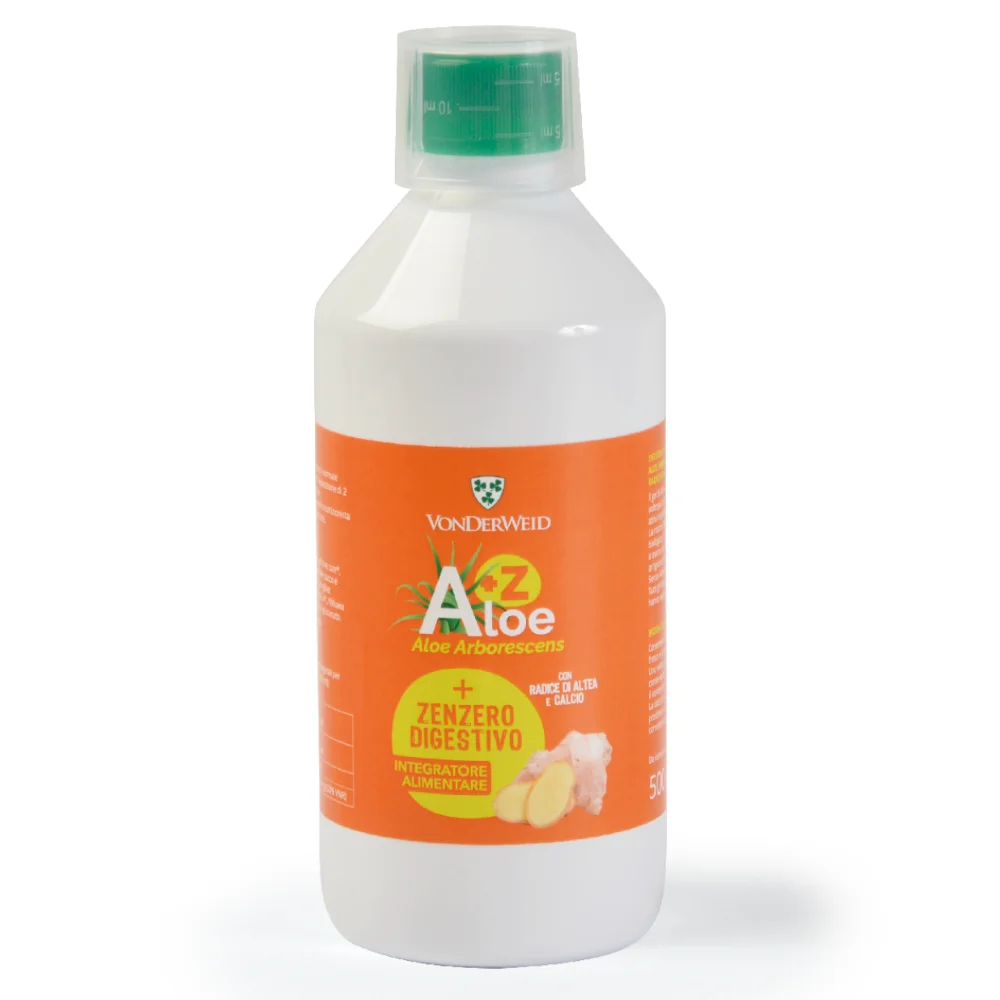 
Aloe Arborescens Juice + Ginger Juice + Altea + Copper + Lemon E.O. | OEM OBD Private Label 500ml Bottles | Made in Italy | 