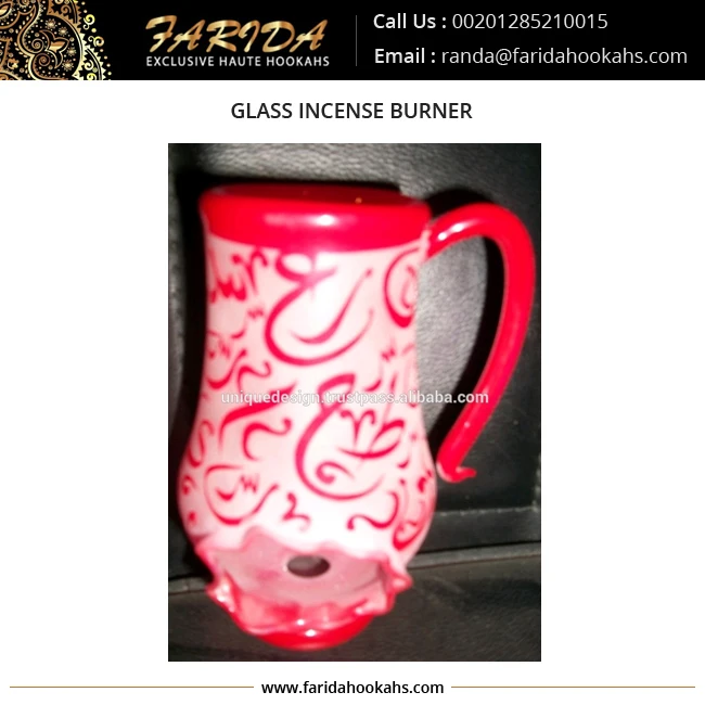 High Quality Incense Burner Glass Aromatherapy Furnace Smell Metal Incense Holder