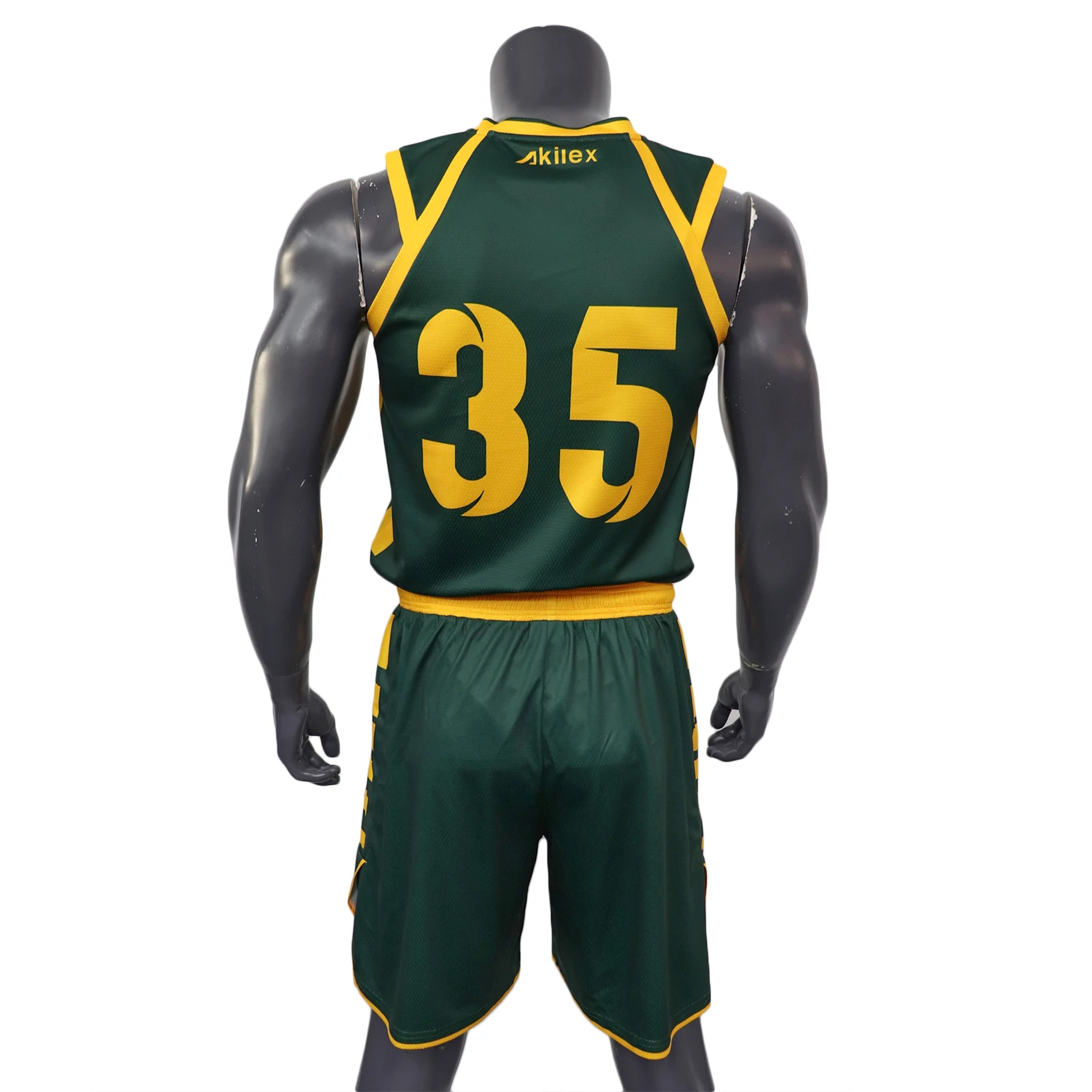 Custom your own team basketball uniforms reversible basketball jersey set