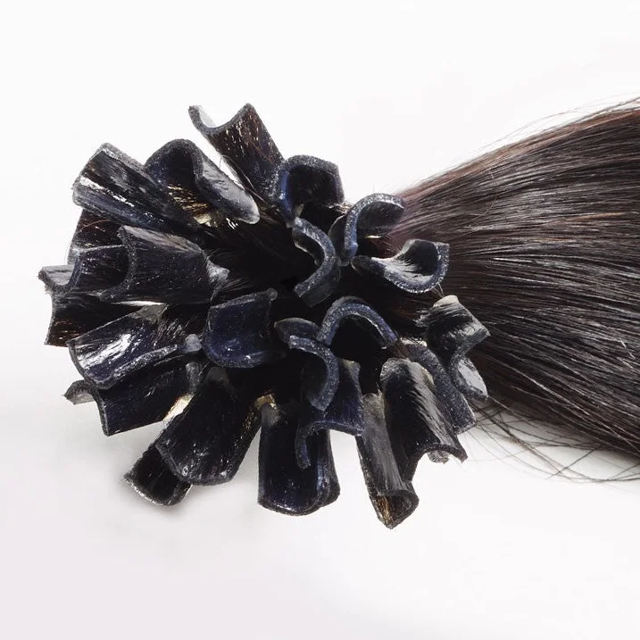 I Tip U Tip Nano Human Hair Extension High Quality, micro ring 100% Remy Human Virgin Hair