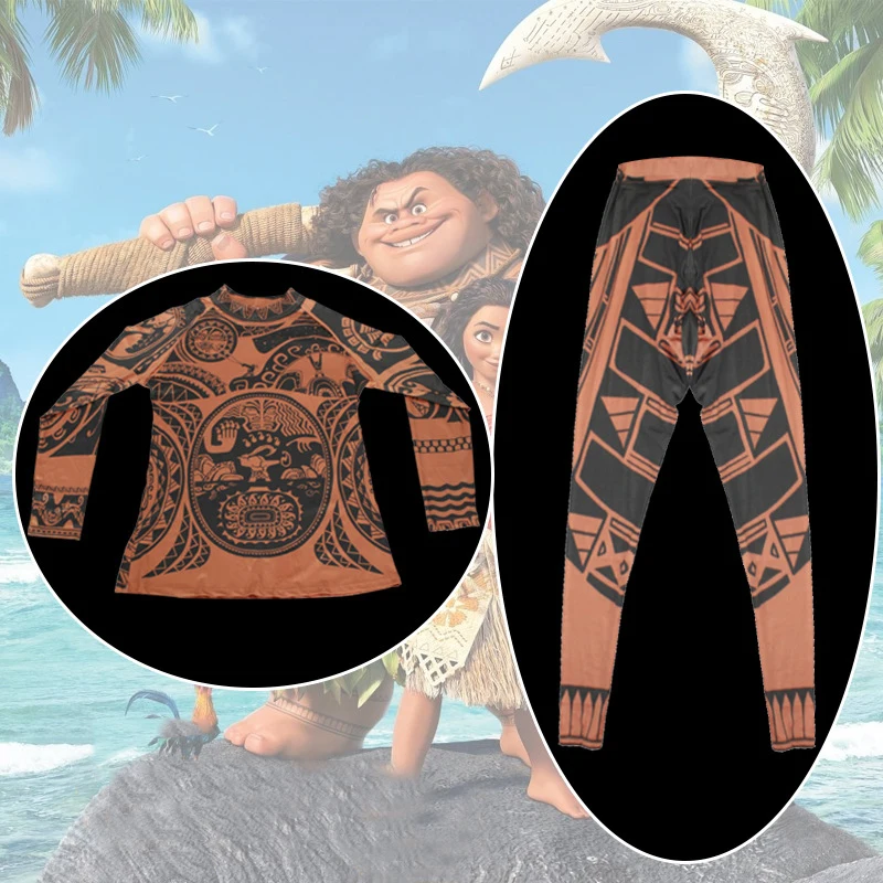 2021 Ocean Moana Party Dresses Fun Japanese Male Men Funny Halloween Costumes Boy