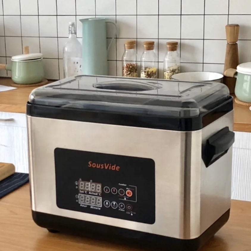 Convenient for frequent use even heated tank Precise temperature control stainless steel water bath 6L Sous Vide slow cooker