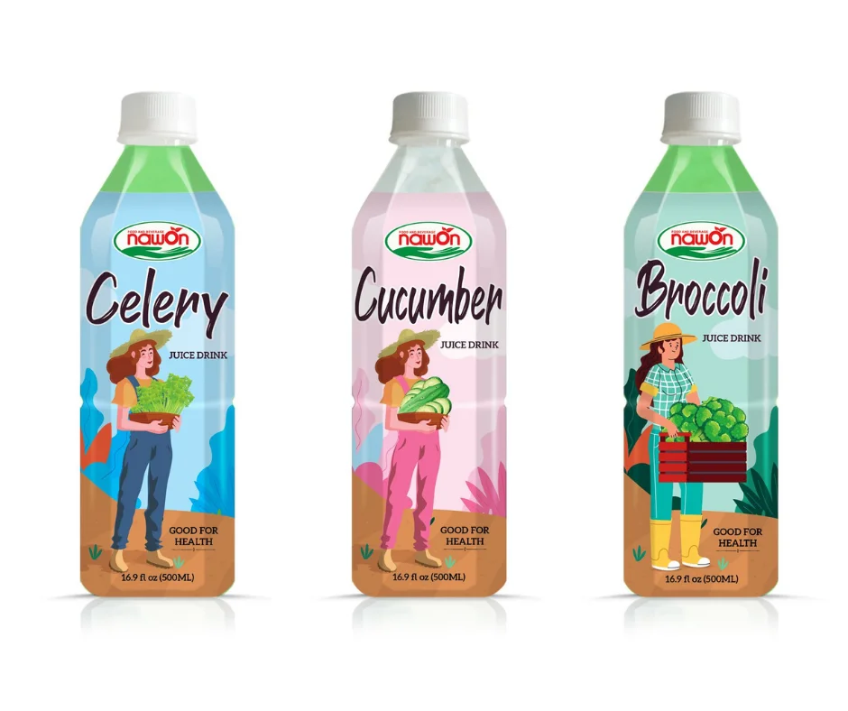 Healthy Celery Juice Wholesale ISO Vegetable Juice in Can 330ml NAWON USDA Organic