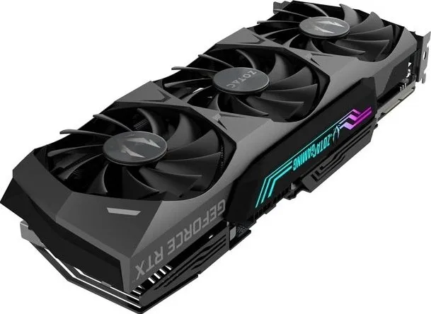 Zotac игровая GeForce RTX 3090 Gaming Trinity OC ZT-A30900J-10P 24 ГБ GDDR6X 320-bit Видеокарта | ZT-A30900J Non-LHR