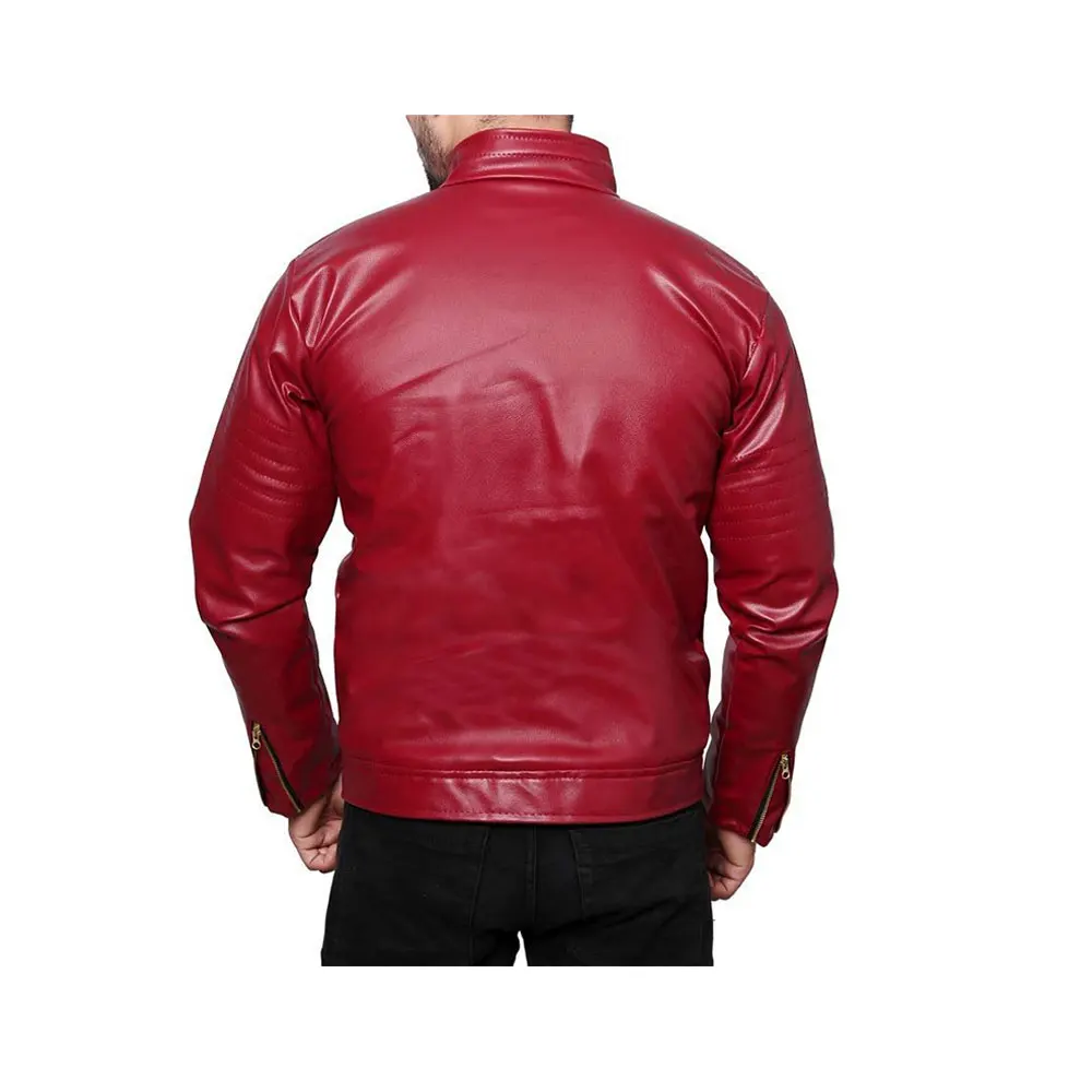 Leather jackets men Casual leather coat winter jacket man