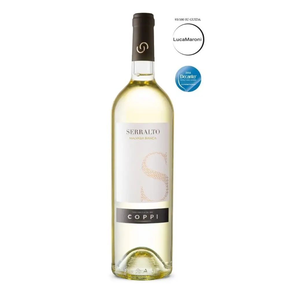 New Arrivals 2021 Malvasia Bianca Serralto IGP Italian White Dry Wine White Wine Perfect with Ham and Melon Appet