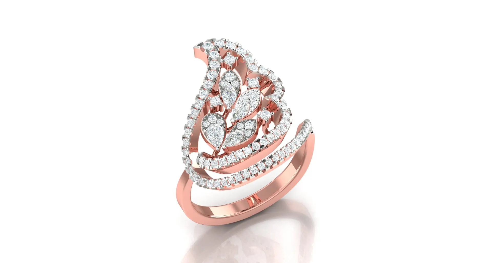 Charming design delicate new design moissanite colorless diamond DEF Certified solitaire ring low price worldwide delivery