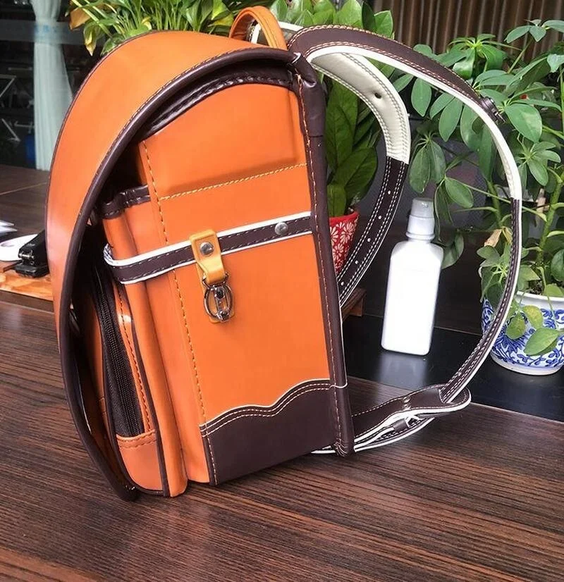 Fashion Large Capacity Children leather backpack school bags tas anak 2022 Japanese Schoolbags Primary 1-3 grades