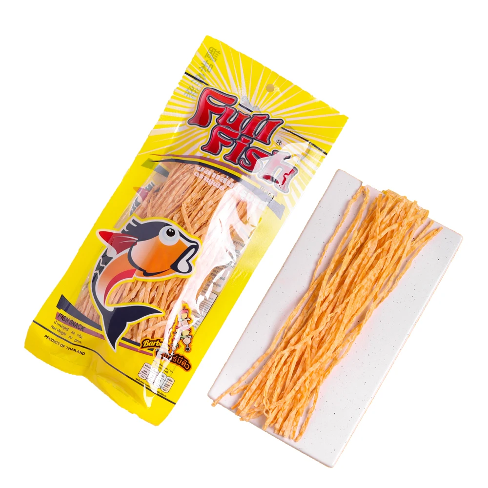 Wholesale with Premium Quality Dried Fish Snack with Spicy Barbecue flavors from Thailand Manufacturer