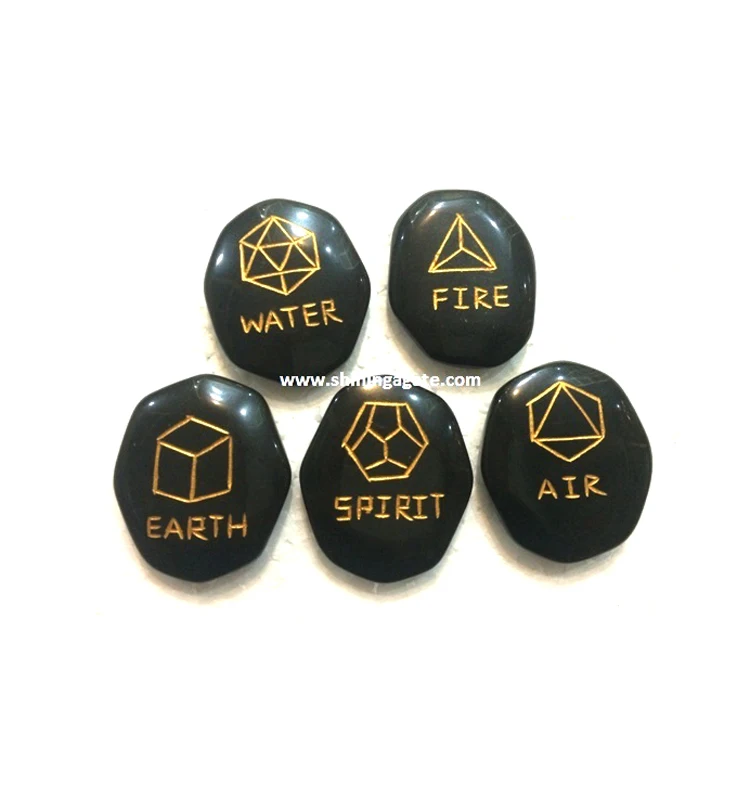 
 Камень WIccan, оптовая продажа, натуральная черная яшма, сложный набор геометрических камней, оптовая продажа, набор рейки, набор языческих камней Wiccan  