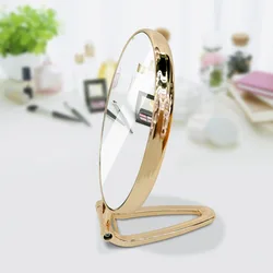 Electroplate Silver Pink Golden 3X Magnify Double Dual Sides Oval Round Square Hand Cosmetic Makeup Mirror
