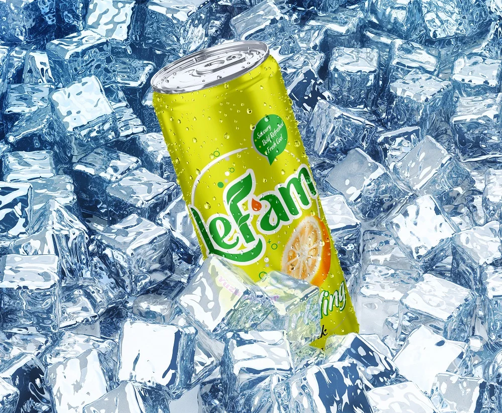 11 2 унций Натуральный Свежий сверкающий напиток Yuzu сок с высоким витамином C халяль Быстрая доставка Lefam Vietnam 0084 96 345