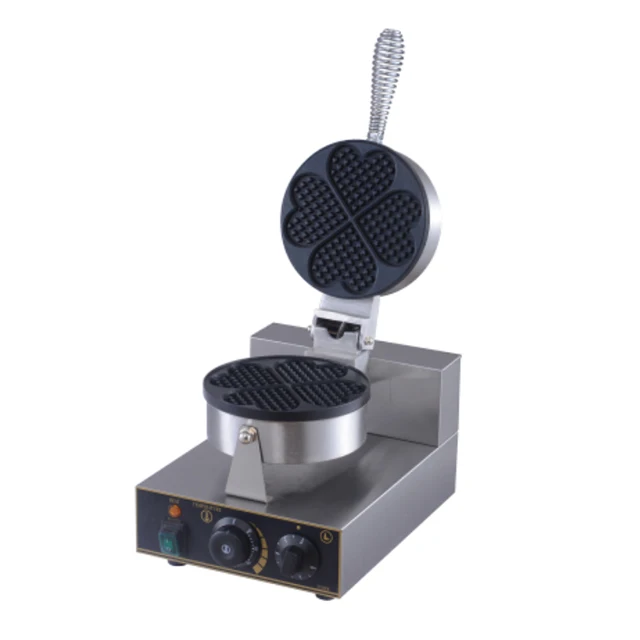 2 heads heart shape waffle baker/waffle baker machine/waffle baking machine HFL-02  (NEWBEL are professional on kitchen project)