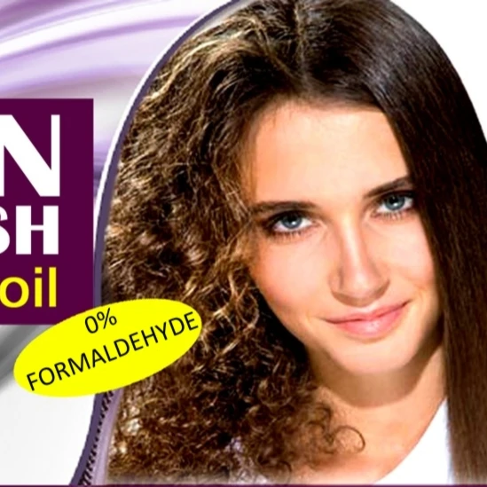 
ARGAN BRUSH - Hair Straightening System - High Quality Brazilian New Keratin permanent straightening hair treatment 