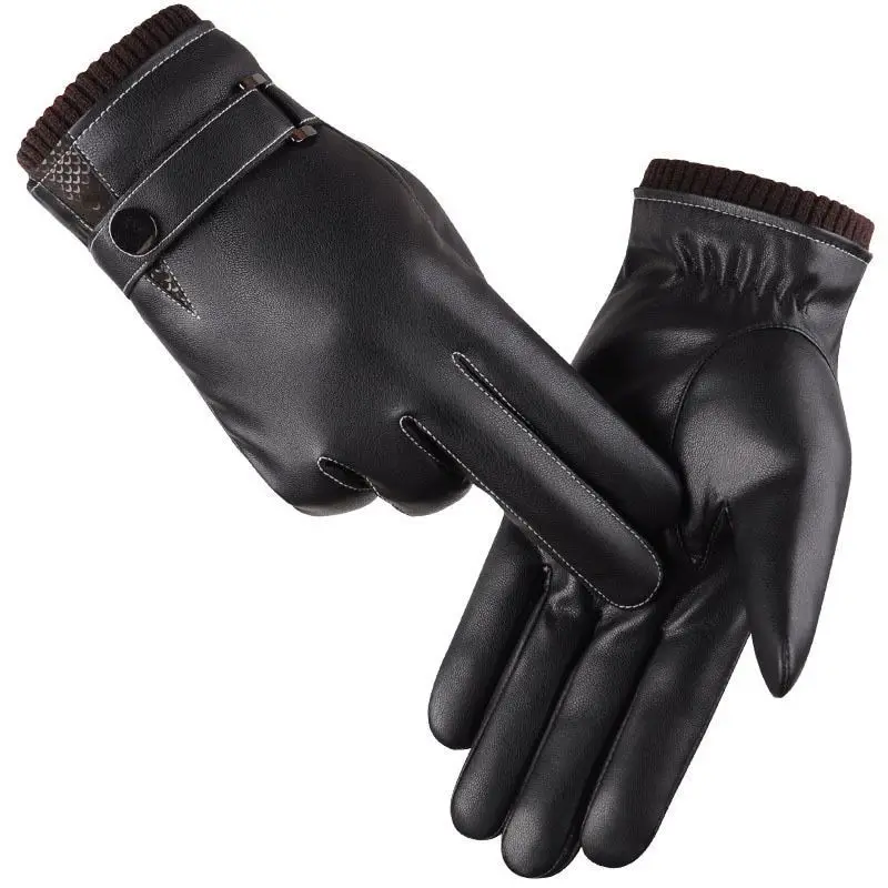Screen Touch Men Driving Gloves/ Leather Gloves For Driving 2019/Car Driving Gloves