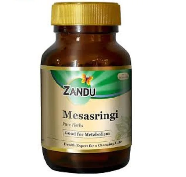 India herbal product Zandu Mesasringi Capsule , Herbal Meshashringi capsules, Ayurvedic medicines