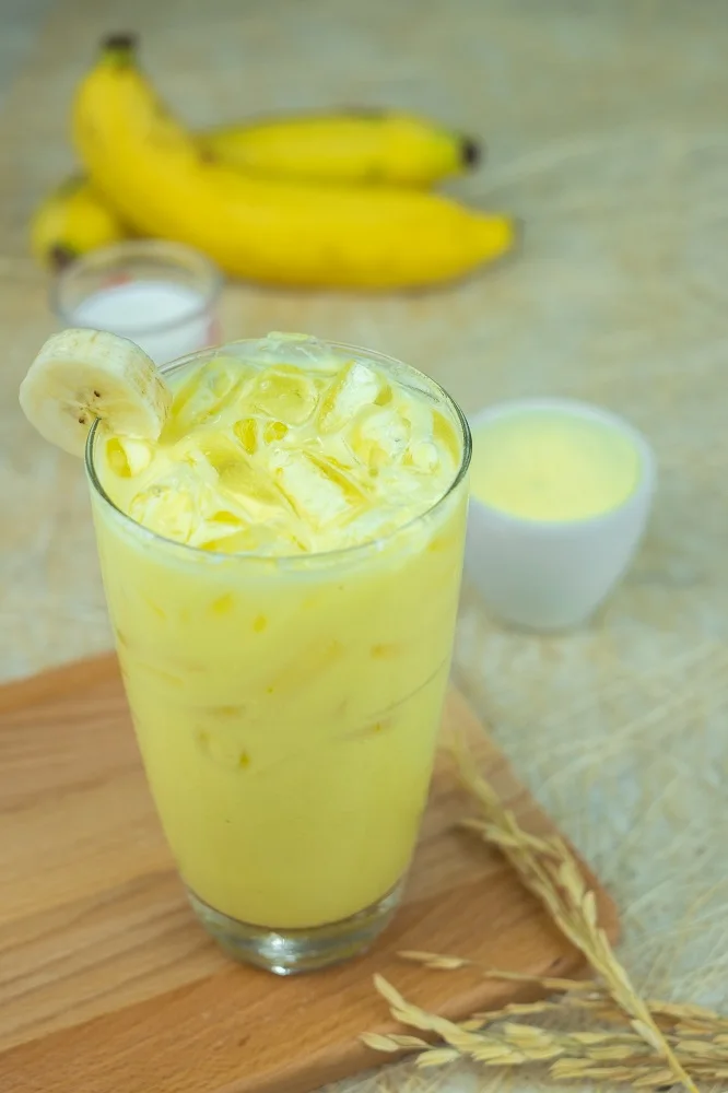 Sweet Delicious taste Instant Drink Powder Gold Banana Mixed Powder