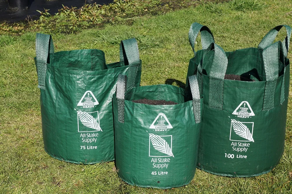 150 Litre Plastic Woven Growth Bags