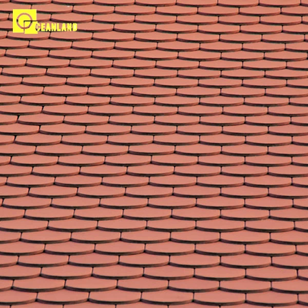 chinese factory ceramic clay cheap price waterproof roof tiles
