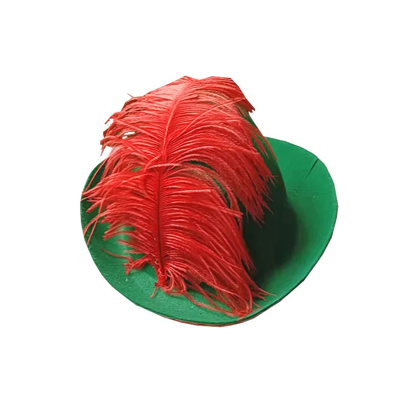 Оптовая продажа, Нетканая зеленая шляпа в Ирландском стиле для выпускного вечера на День Св. Патрика