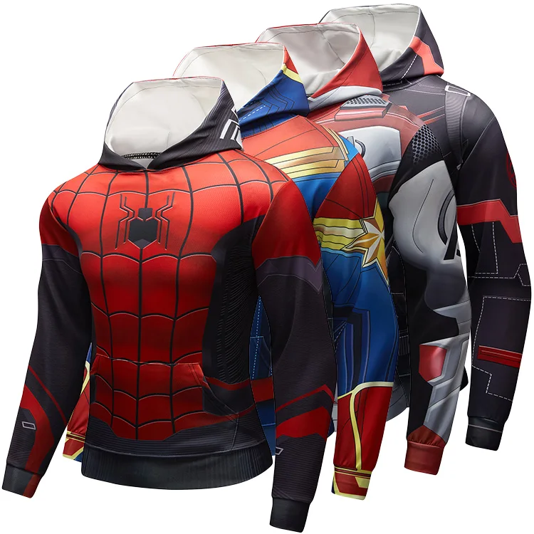 Cody Lundin All Over Printing Gym Clothes Super Hero Spider Man 3D Hoodie