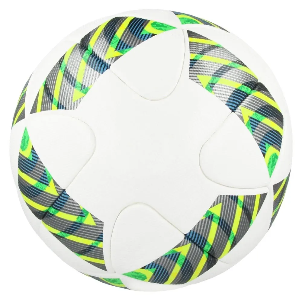 Factory direct sale machine stitched Football size 5 leather soccer ball promotional football