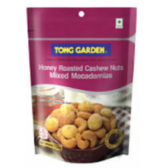 Honey Roasted Cashew Nuts Mixed Macadamias 150g made in Thailand