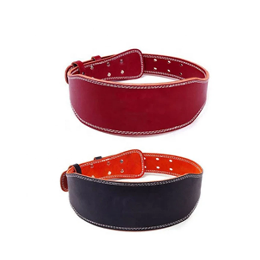 Оптовая продажа высококачественный пояс из натуральной кожи для тяжелой атлетики и бодибилдинга поддержки спины тренажерного зала тяжелая