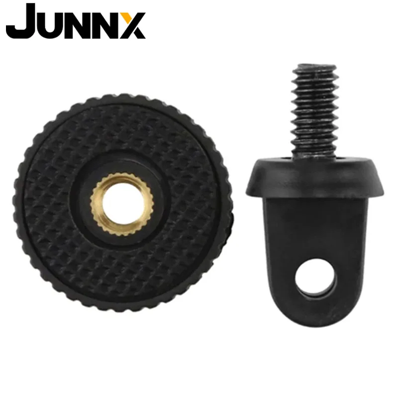 Junnx OEM Camera 1/4 Screw Tripod Mount Adaptor Adapter Screw For Gopro Hero 10 9 8 7 6 For Action camera