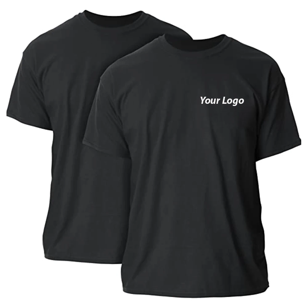 
Full size t-shirt blank plain cotton polyester t shirt custom printing your brand logo t shirts 