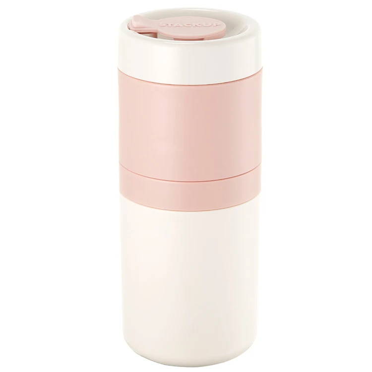 Block Bottle Baby Bottle Bento Box White