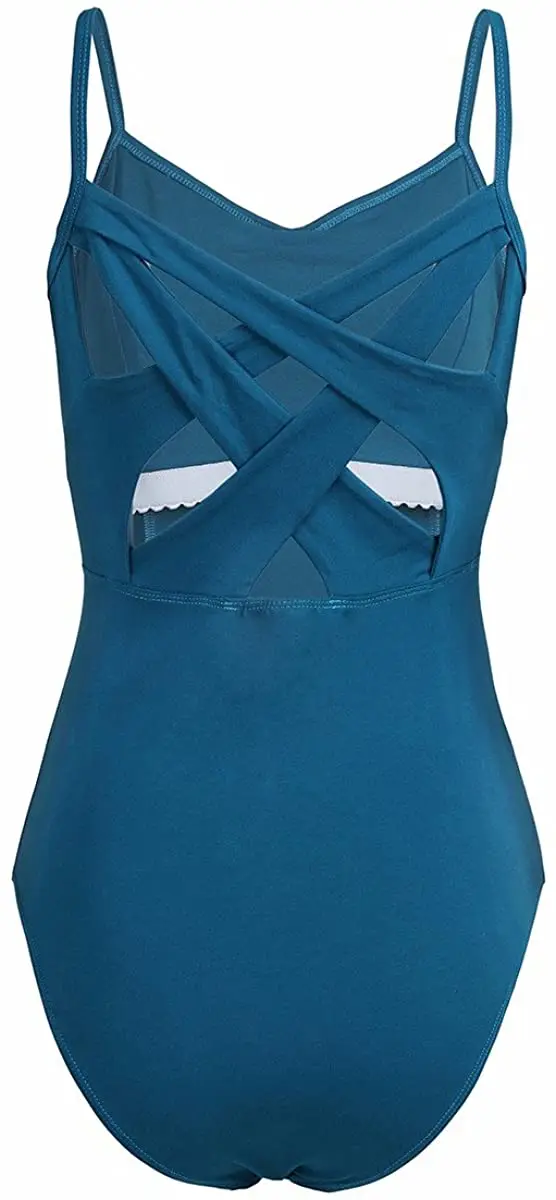 Лидер продаж оптовая продажа OEM женский гимнастический купальник с перекрестной спинкой балетная кофта для танцев бюстгальтер со встроенной полкой