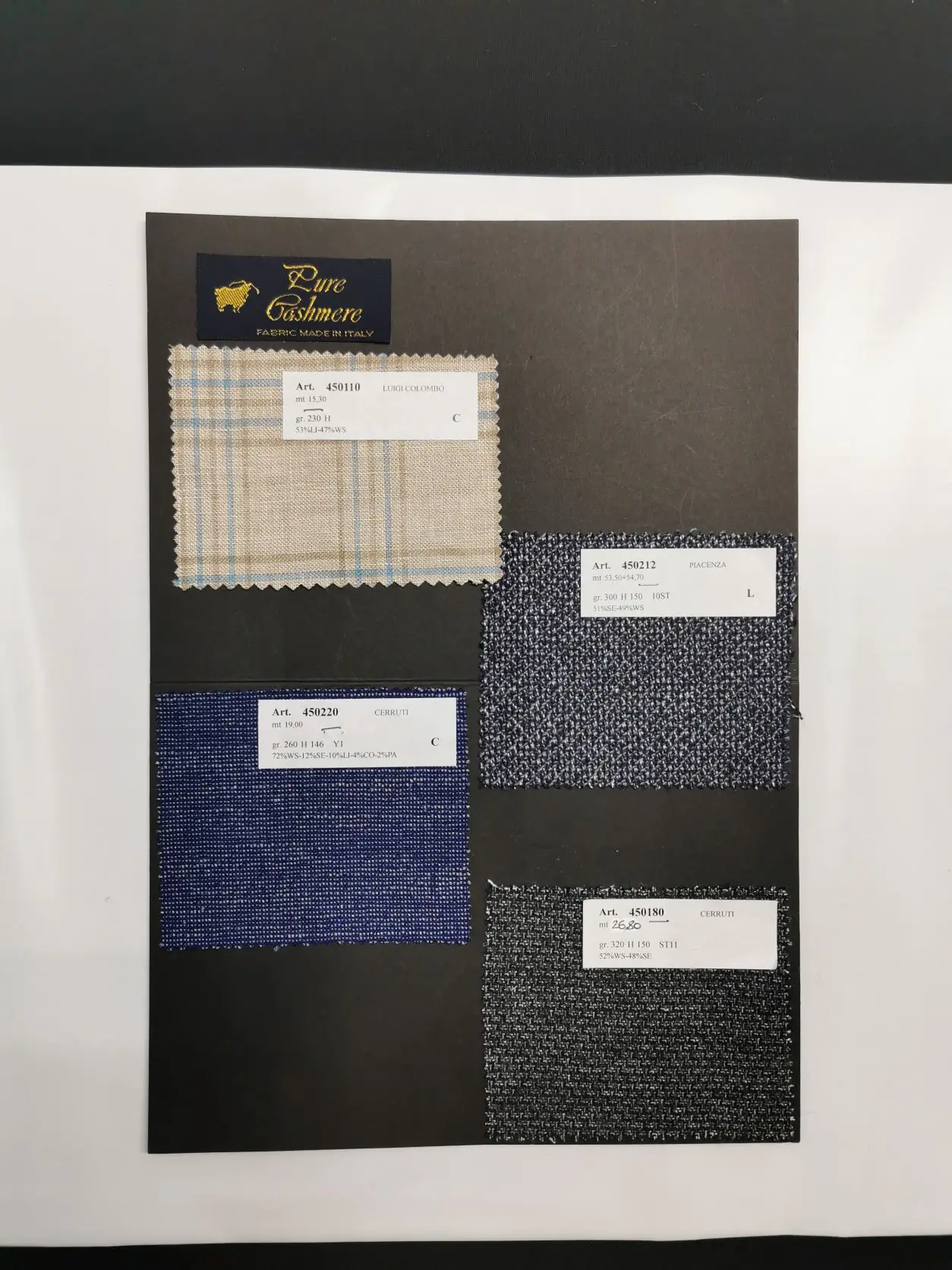 cashmere fabrics high quality for clothing luxury made in italy